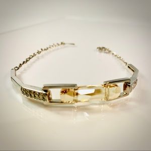 925 Sterling Silver Champagne Bracelet